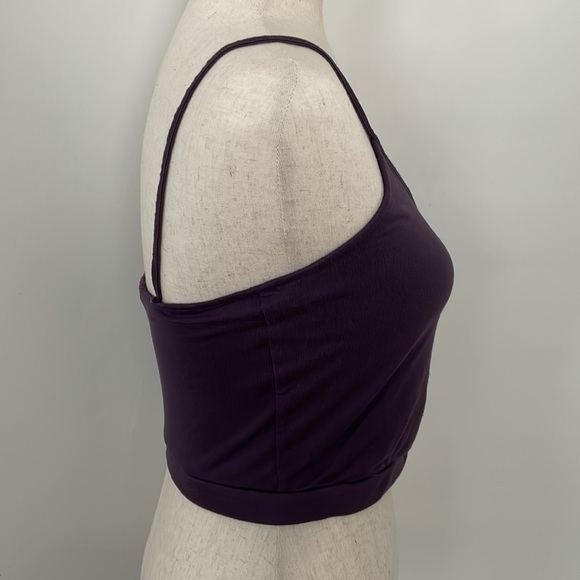 La Hearts Purple Cropped Tank Top - Picture 4 of 6